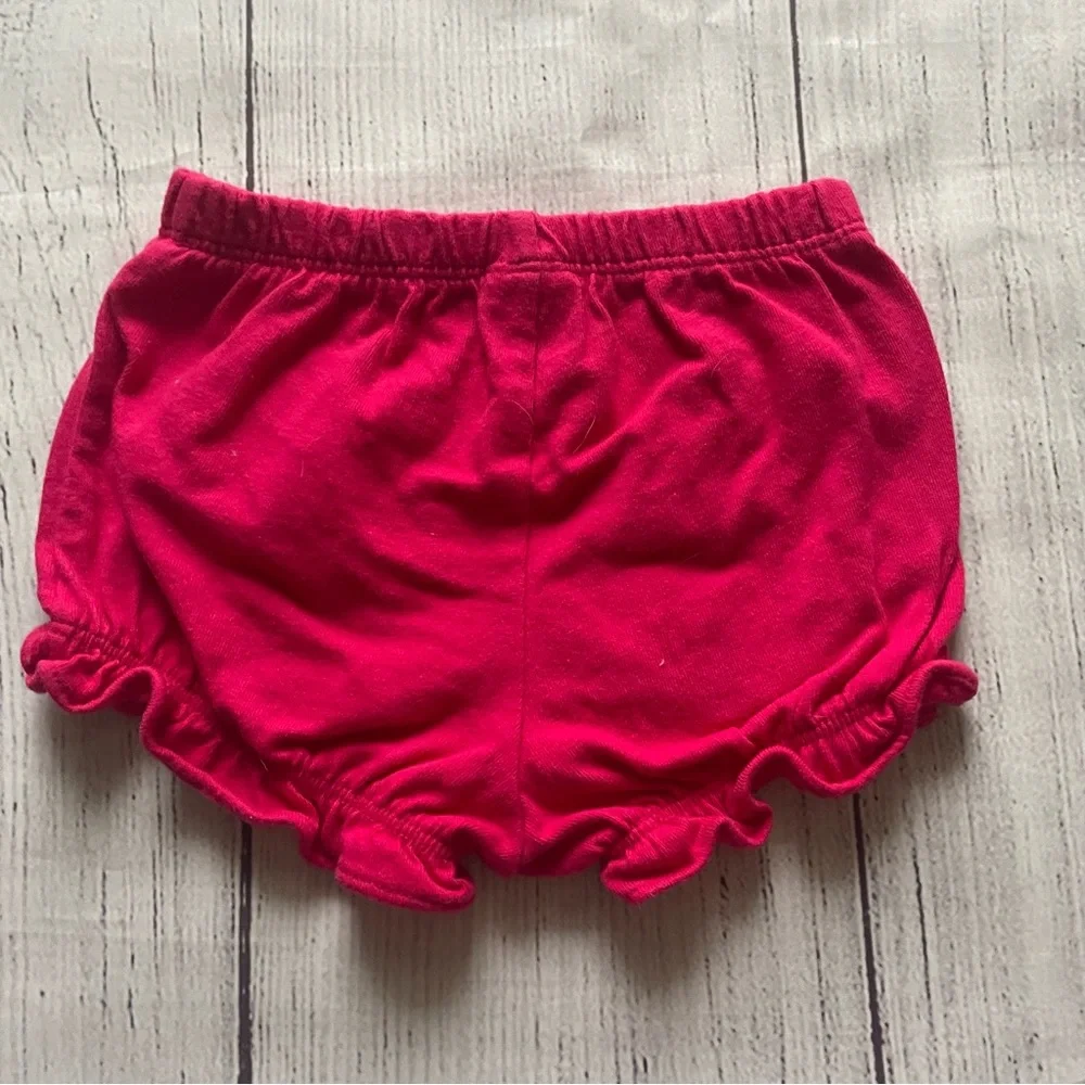 Gymboree Sunset Glow Pink Shorts Size 6-12 months